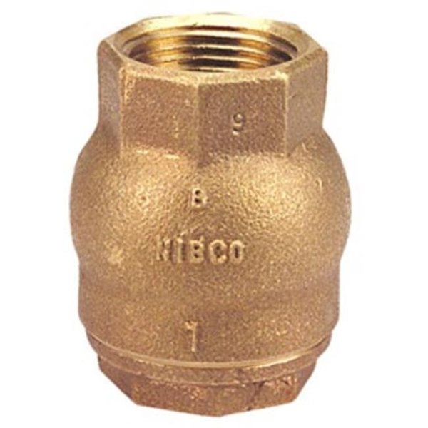 Nibco Nibco NL9318A 1 in. Class No.250 Bronze Threaded Ring Check Valve NL9318A